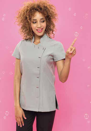 277 /tunic PR171 Colours Pocket Tabard 65% poliestere, 35% cotone twill. Pettorina con una capiente tasca frontale, linguette laterali con chiusura con bottone automatico.