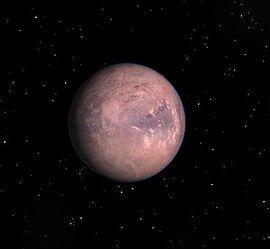 Gliese 581 c è un pianeta extrasolare che orbita attorno alla nana rossa Gliese 581,una debole stella visibile nella costellazione della Bilancia; si tratta del secondo pianeta scoperto attorno alla