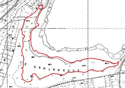 Adiacenza ad aree di acque interne (laghi, fiumi) Vegetazione bassa e minuta Piccola variazione di quota rispetto alla