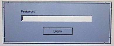 5. Accedere a SendMe utilizzando la tastiera virtuale (o una tastiera USB se disponibile). NOTA La password predefinita è "sendme" (tutte lettere minuscole).