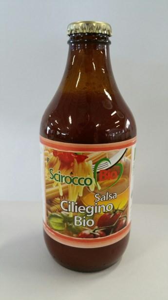 SALSA DI POMODORO CILIEGINO BIO INGREDIENTI: Pomodoro ciliegino da agricoltura biologica (95% min), olio extravergine d oliva, sale.