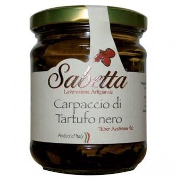 CARPACCIO DI TARTUFO NERO Ingredienti: Tartufo Nero macinato 80g (tuber aestivum vitt.