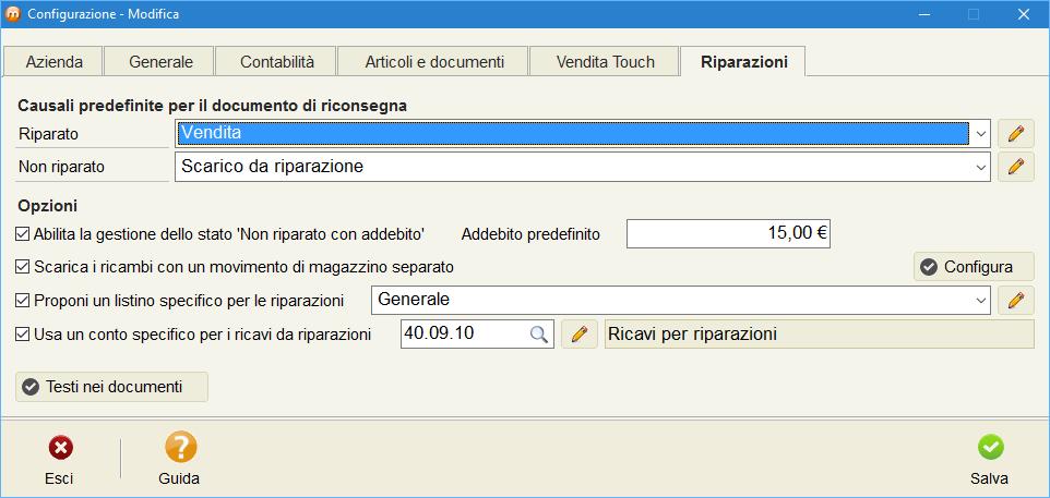 Prerequisiti Mn Ami 000 Riparazini Gestine interventi tecnici di riparazine L pzine Riparazini è dispnibile per le versini Azienda Light e Azienda PRO.