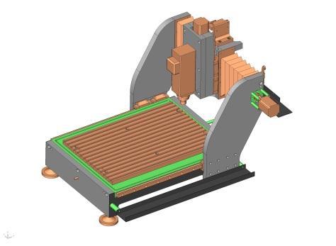 Il progetto nasce con la generazione del modello 3D, la simulazione dei movimenti, lo studio dei baricentri e la scelta dei materiali migliori.