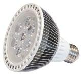 PAR IP65 ECOLed Le Lampade PAR IP65 ECOLed Beghelli, grazie all involucro IP65 in vetro, sono particolarmente robuste ed idonee per l installazione in esterno. PAR ECOLED 15W NO 35000 IP 65 cod. ord.