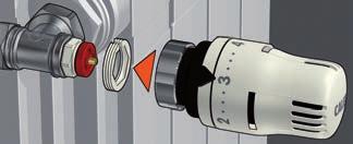 funzionamento manuale che termostatico. Operazione di preregolazione /2 426 depl. 095 Valvola termostatizzabile predisposta per comandi termostatici ed elettrotermici. Con preregolazione.