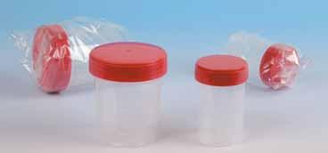 da 300 CONTENITORI URINE confezionati singolarmente 25960 Contenitore urine 60 ml camera bianca ISO8 conf. da 500 25961 Contenitore urine 60 ml sterile conf.