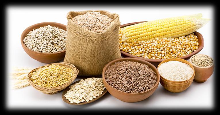6 CONSUMARE REGOLARMENTE CEREALI VARIANDONE LA QUALITÀ Per cereale si intende ogni tipo di chicco di spiga o i prodotti suoi derivati: mais, frumento, riso, orzo, farro, segale, avena, quinoa,