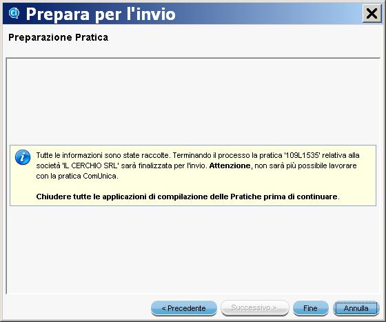 la pratica è pronta pratica pronta