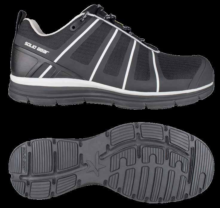 SOLID GEAR EVOLUTION BLACK ART. SG80116 PVI Fr. 161.00 incl. IVA Evolution Black appartiene alla nuova generazione della scarpe della linea Athletic di Solid Gear.