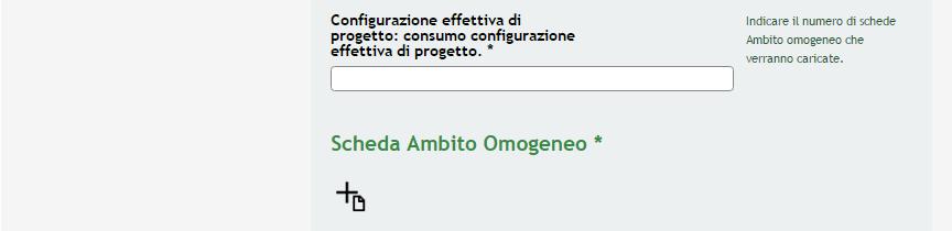 Figura 17 Modulo 3 Scheda Intervento - Aggregazione Comuni Nel terzo modulo è necessario fornire i Dettagli della Scheda Intervento.