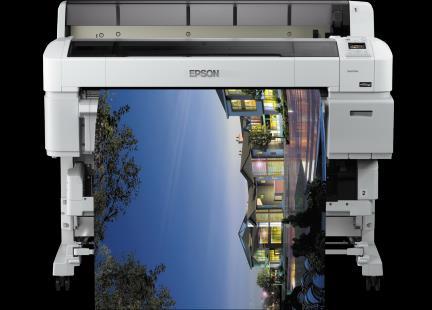EPSON SureColor SC-T5200 Elaborazione rapida: Stampa ad alta velocità di grafici, disegni CAD e mappe GIS Taniche di inchiostro ad alta capacità: TCO ridotto grazie alle taniche di inchiostro da 110,