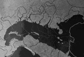 La Pianura Padana 9 Nel tardo Cretaceo (~100 Ma), la Pianura Padana era un mare e rappresentava la parte frontale delle catene appenniniche e alpine in formazione; Sedimenti terziari (sabbie e