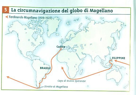 La spedizione di Ferdinando Magellano Dopo il 1500 i viaggi si moltiplicarono e le conoscenze si approfondirono.