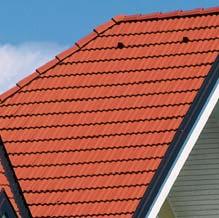 Ţigla Markant este ideală atât pentru renovrea acoperişurilor tradiţionale, cât şi pentru acoperişurile convenţionale din