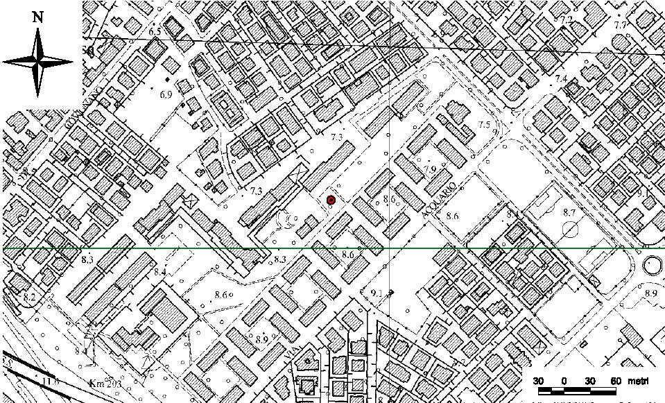 Tab. 2.1 Ubicazione e tipologia delle stazioni sui territori comunali Stazioni con tipologia e mappe (scala 1 : 2.