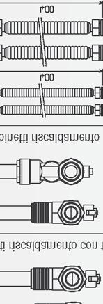 anticalcare (8 ricariche) Kit rubinetti riscaldamento Serie raccordi universali Accessori