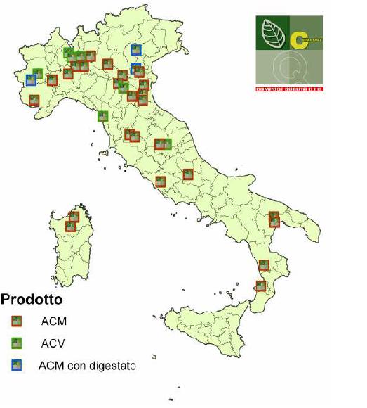Il Compost a Marchio CIC 29(le(Aziende(Associate(con(Marchio(di(Qualità(CIC(" C"13"al"Nord" C"12"al"Centro"e"Sardegna" C"4"al"Sud"