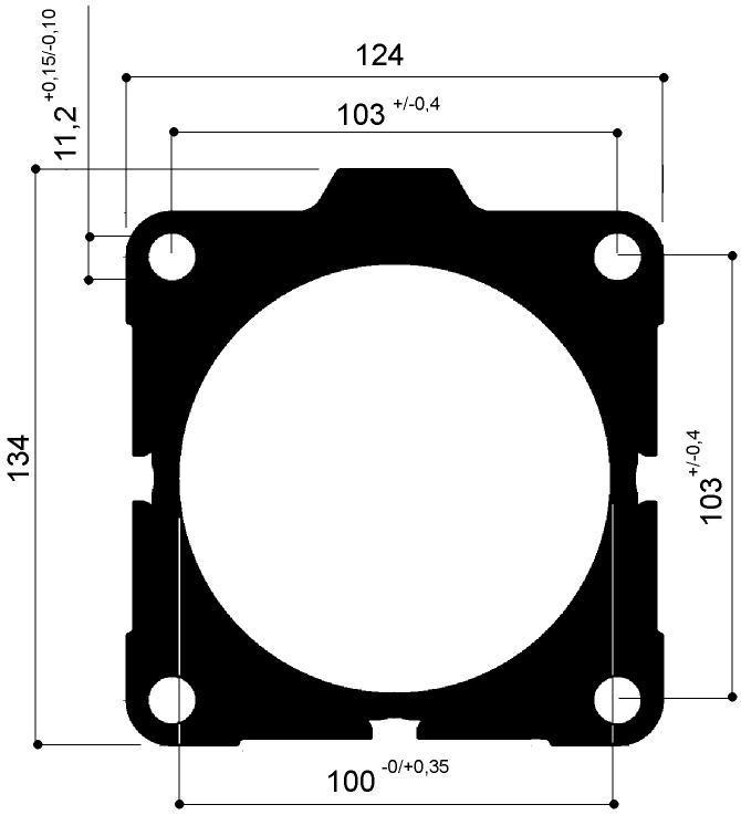 - durezza dello strato di ossido: 420 HV 25 +130/-30 SERIE 94 PNP94100 AGGIORNAMENTO CONTINUO - ED. DEL 02-2017 Codice Diam