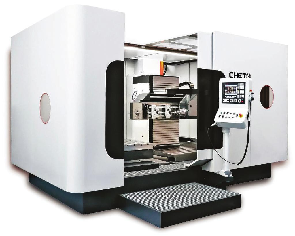 CC 1000 5 ASSI Configurazione Standard CNC FAGOR 8055i Power Comunicazione ethernet/usb Volantino elettronico Comando ottico digitale SERCOS I/Os a distanza Doppio contrappeso all azoto Guide lineari