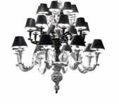 78 INCH w. 78,74 d. 37,40 h. 30,70 104 1,65 11.870,00 4.446,00 art. HB 056 Lampadario Chandelier CM l. 50 p. 50 h. 60 6 luci oro 6 lights gold INCH w.