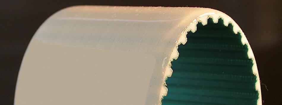 RIVESTIMENTO IN FELTRO Materiale: Kevlar Il rivestimento in feltro prevede l applicazione di feltro di kevlar di alta qualità per proteggere le cinghie dentate dalle