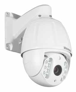 TELECAMERA SpeedDome AHD 1080p Art. 391140 484,00 Telecamera AHD SpeedDome Night & Day da esterno, zoom 18 x, IR 100 m, IP66. Sensore: 1/3 CMOS SONY 222 Sensibilità: - 0.1Lux (Color) - 0.