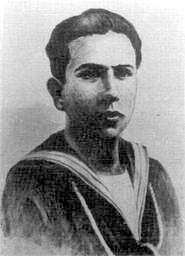 Medaglia d Oro al Valor Militare CIARAVOLO Vincenzo Marinaio, nato a Torre del Greco il 21 novembre 1919.