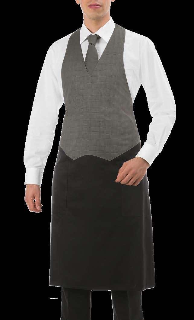 Gilet e grembiuli coordinati / Matching waistcoats and aprons Art.