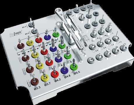 l'inserzione degli impianti tiologic ST e tiologic Ottimale trasmissione grazie all'esagono