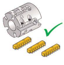 a manicotto (MiTM 25) D Da E' consigliato l'adattatore Combi Shell Mill d(h7) D Da H Adattatore non incluso a lubrorefrigerazione interna è consigliata, specialmente dove >0.