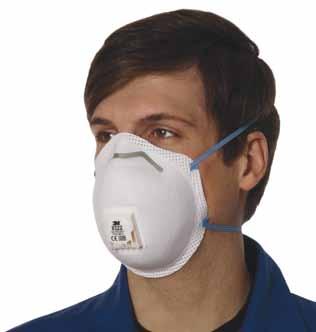 Controllo dell aderenza Un controllo prima dell utilizzo dovrebbe essere condotto ad ogni indossamento del respiratore.