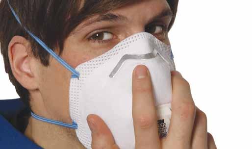 Respiratori 3M per Polveri, L importanza del Comfort - 3M Serie 8300 Per proteggere completamente, il respiratore deve essere utilizzato ogni volta che si entra in una zona pericolosa, per tale