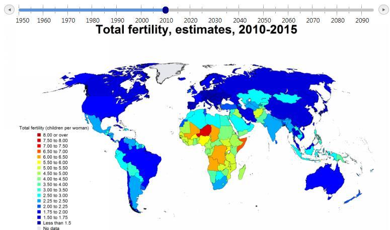 8,00 7,00 6,00 5,00 4,00 3,00 2,00 1,00 0,00 World Africa