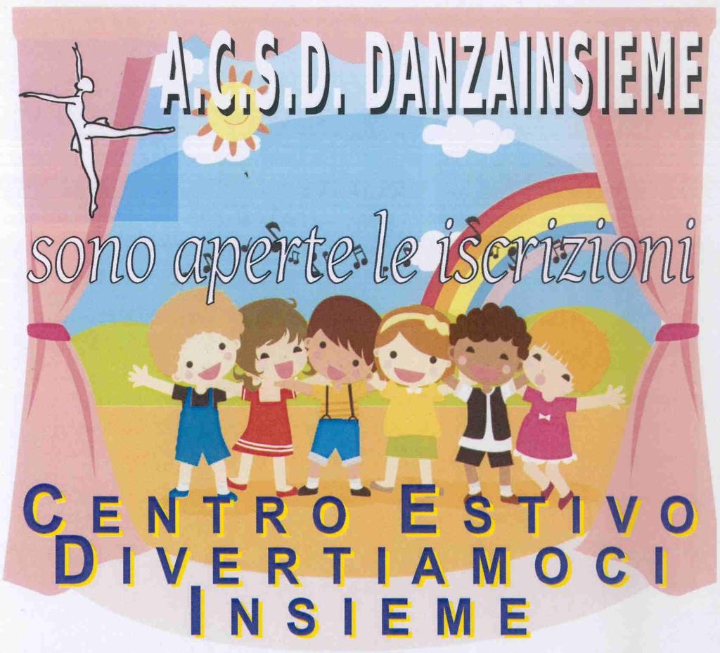 A CHI: bambine/i scuola dell'infanzia, della primaria e ragazze/i di scuola secondaria di 1 grado. QUANDO: dal 12 giugno al 4 agosto e dal 21 agosto al 13 settembre. DOVE: Palestra A.C.S.D. Danzainsieme, via Massarenti, 144 Crevalcore.