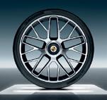 Anche i kit ruote complete di Porsche Tequipment completano il principio Intelligent Performance della 9. Per aumentare la sicurezza in condizioni climatiche avverse. E offrirvi un look originale.