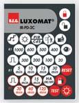 LUXOMAT IR-PD-Duo 1000 900 800 700 Lux Lux Lux Lux 600 500 400 300 Lux Lux Lux Lux + 200 100 50 20 Lux Lux Lux Lux RESET 5 10 15 30 min min min min HA A TEST 1 2 ACCESSORI Telecomandi Il comando a