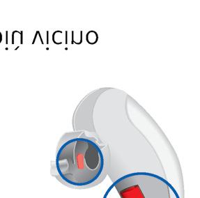 Inserimento e rimozione degli apparecchi acustici L'apparecchio acustico è stato finemente regolato per l'orecchio sinistro e l'orecchio destro.