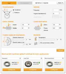 PRT Dati tecnici Caratteristiche generali dei cuscinetti di base PRT Dati tecnici Versione 01 Versione 01 Caratteristiche Unità di misura -20-30 -50-60 -100-150 -200-300 Peso kg 0,2 0,4 1,0 1,1 1,3