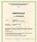 303-5 - (caldaie a legna e a pellet) IMQ - Istituto italiano marchio di qualità VKF - Certificazione