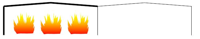 Benchmark Scenario di Incendio 1000 1000 Temperatura [ C] 800 600 400 200 0 0 600 1200 1800