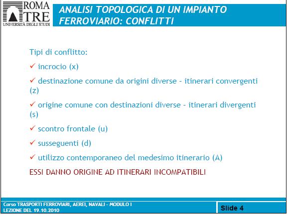 Corso TRASPORTI