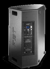 Ventis 115MA Processed Active Monitor 700W + 200W RMS - 132dB SPL Sistema a 2 vie biamplificato