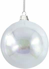 SFERE E CAMPANE SFERE E CAMPANE 415 10571 SFERA BIANCA CON GLITTER WHITE GLITTER BALL Ø 100 mm - 40 pcs 415 10572 Ø 150 mm - 18 pcs 415 10573 Ø 200 mm - 12 pcs 415 11136 Ø 250 mm - 6 pcs SFERE BLU