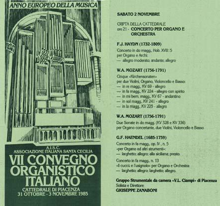 Pagine 151-202 (Convertito)-1 31-03-2004 12:56 Pagina 7 7 Concerto - ottobre 1985