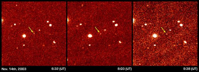 Sedna Immagine vera di Sedna ripresa al Samuel Oschin Telescope.