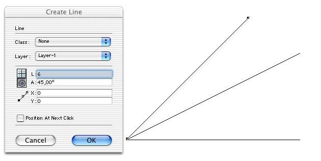 - Le dimensioni appaiono nella Barra Dati nelle finestre X, Y,L, A - UN click per terminare - Ogni oggetto selezionato, puo' essere deselezionato cliccando fuori dall'oggetto - Per selezionarlo di