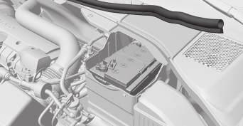 Batteria di avviamento - sostituzione La batteria di avviamento dell'automobile può essere sostituita senza rivolgersi a un riparatore. La batteria di avviamento è una normale batteria da 12 V.