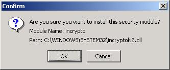 dll, che viene installato nella directory C:\windows\system32 (o analoga a seconda delle versioni di windows) durante l installazione del software della smartcard (vedi punto 2).