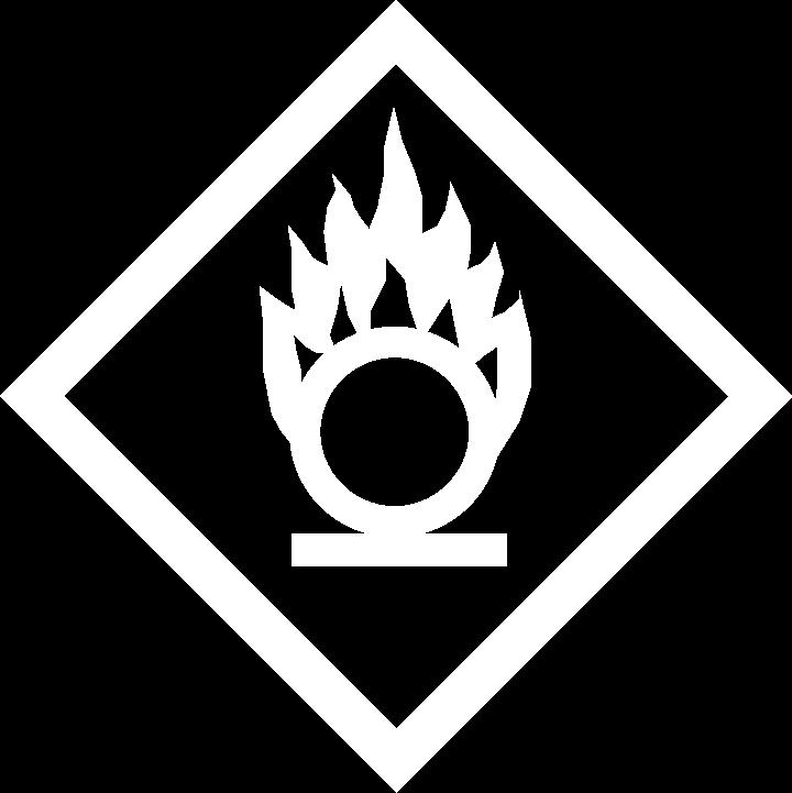 Pittogrammi: GHS03 GHS03 Fiamma su cerchio Cosa indica Può provocare o aggravare un incendio; comburente.